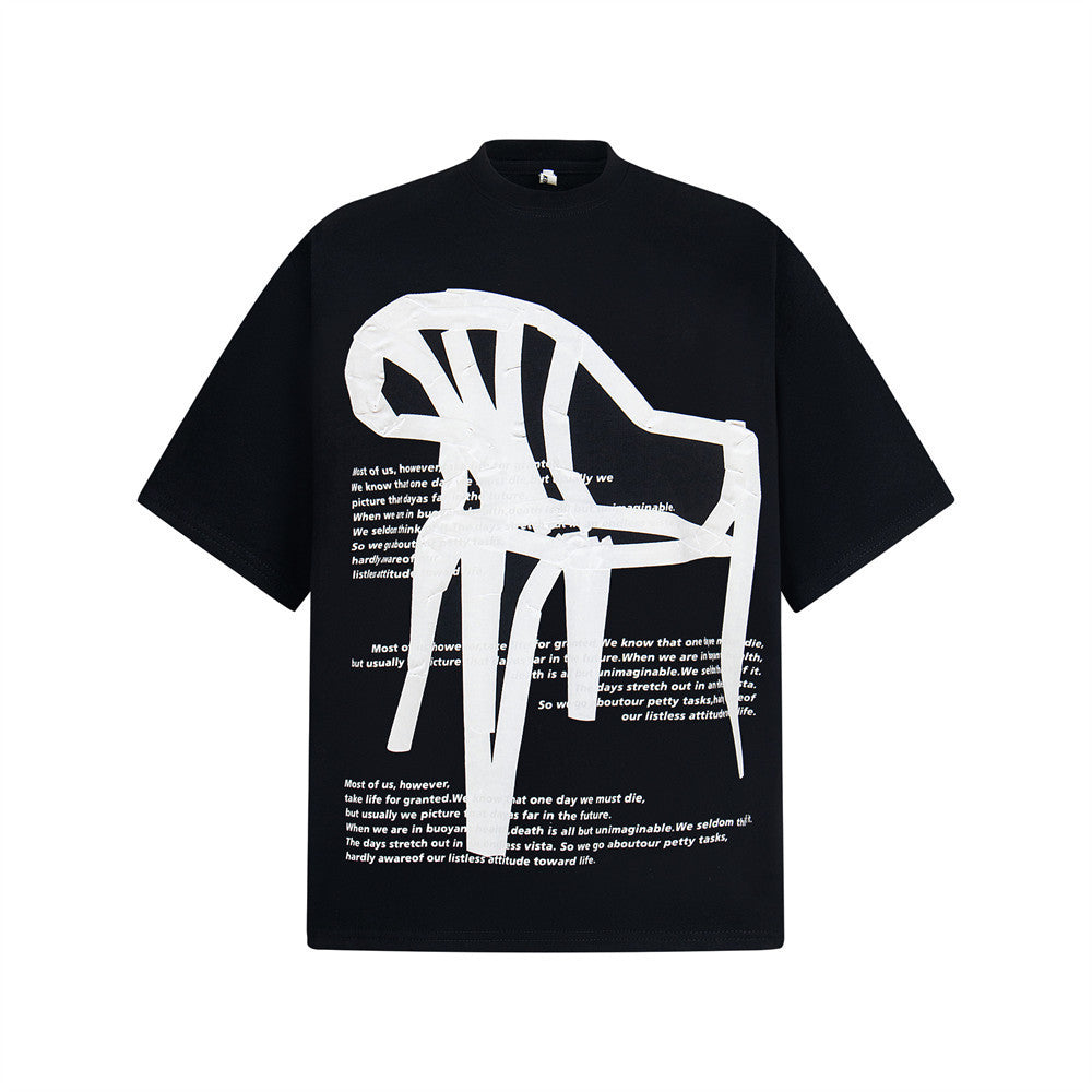 Creative Pattern Printed T-shirt For Men