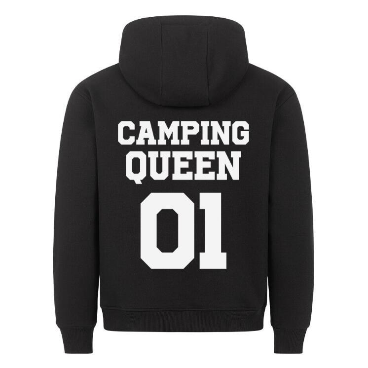 Loose Letter Print Camping King Autumn And Winter European And American Hoodie