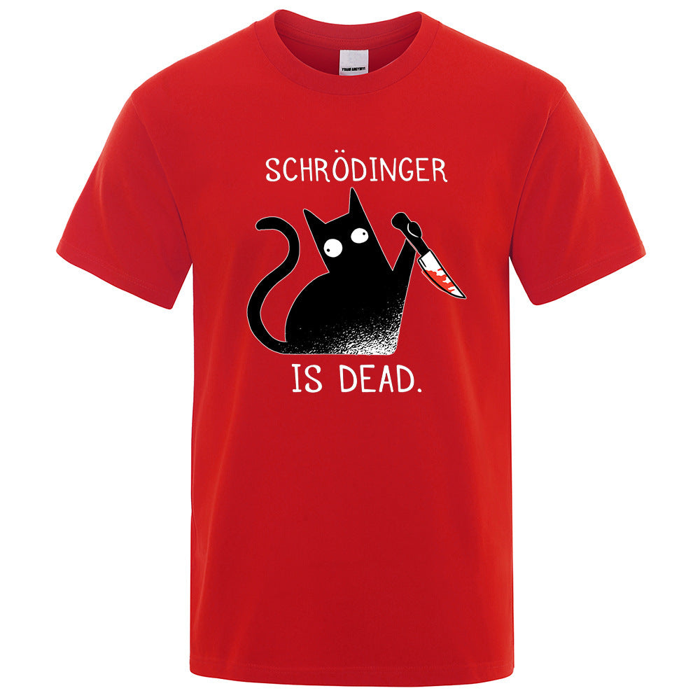 Black Cat Fashion Soft T-shirt Men