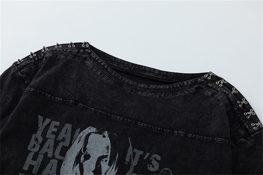 Dark Character Printed T-shirt For Men