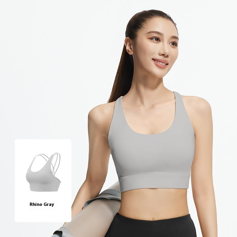 Mesh Cross Sports Bra Beautiful Back