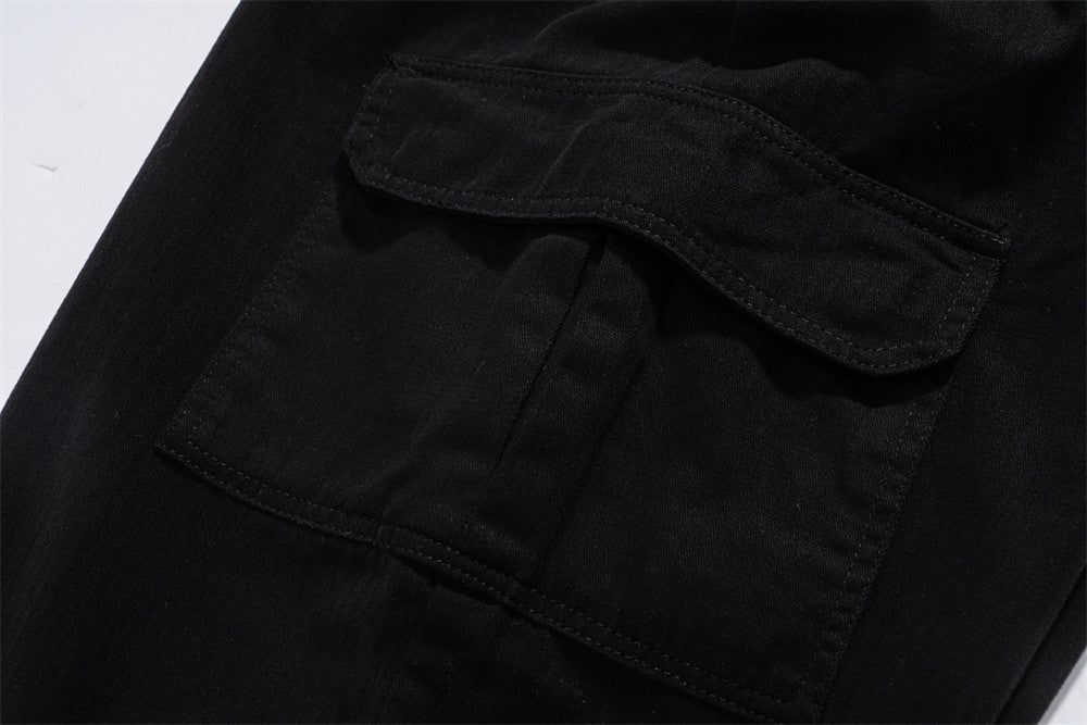 Multi-pocket Cargo Pants Men's Loose Street