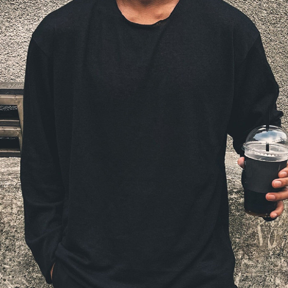 Fashion Hollowed-out Knitted T-shirt For Men