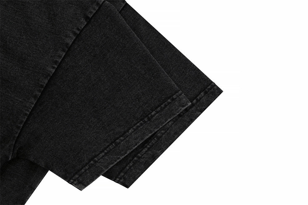 Printed Washed And Worn T-shirt For Men