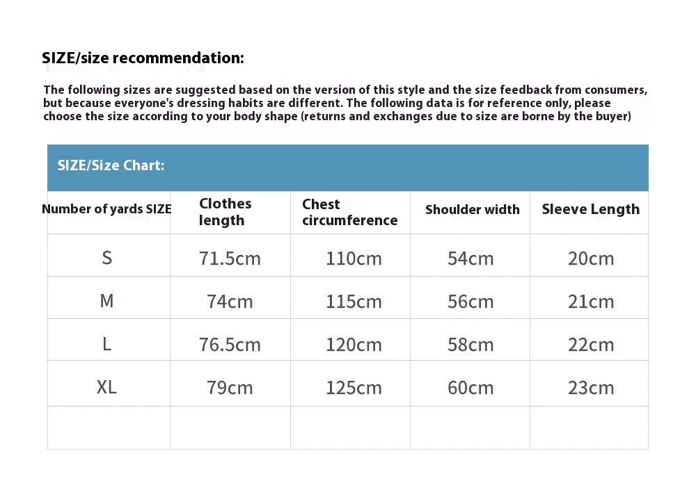 Letter Print Short-sleeve T-shirt Men