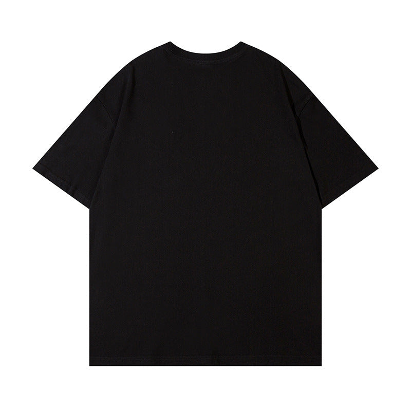 Dark Depressed Short-sleeved T-shirt For Men