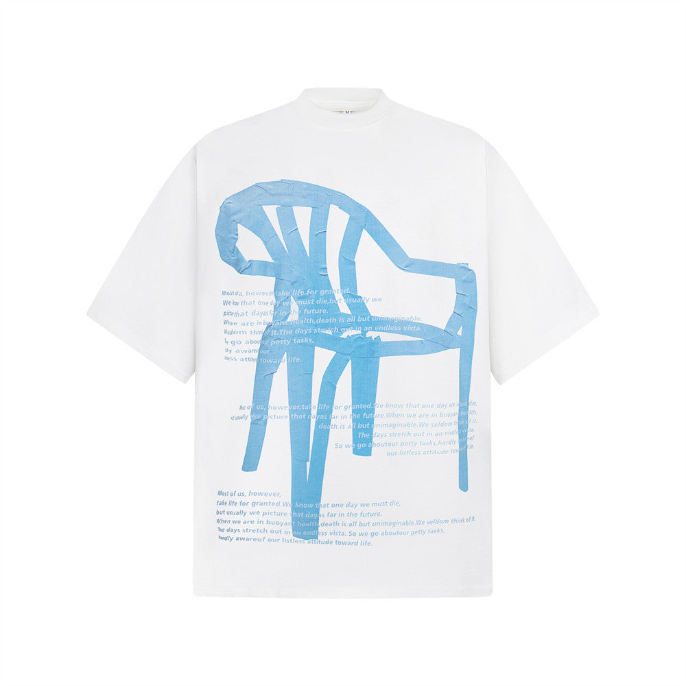 Creative Pattern Printed T-shirt For Men