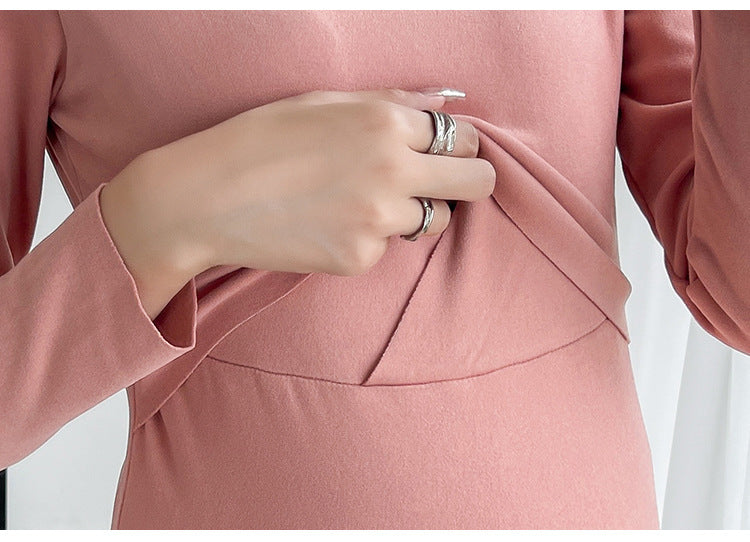 Winter Nursing Two-piece Set For Women