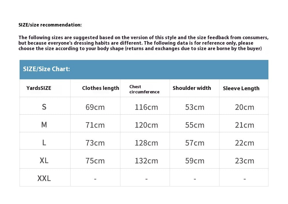 Contrast Stitching Short Sleeves T-shirt Men