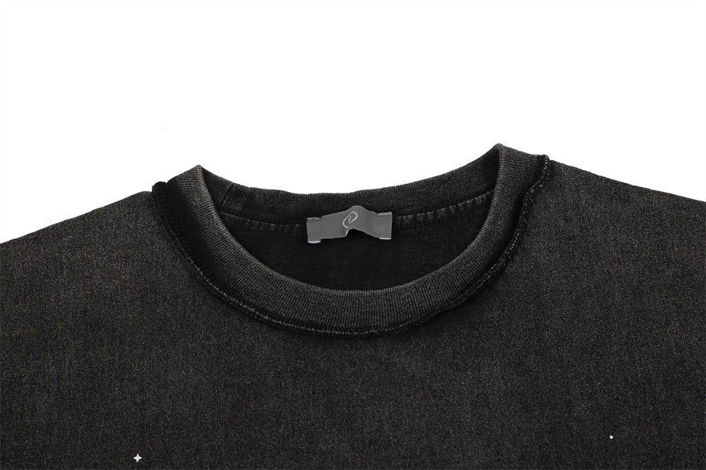 Letter Print Short-sleeve T-shirt Men