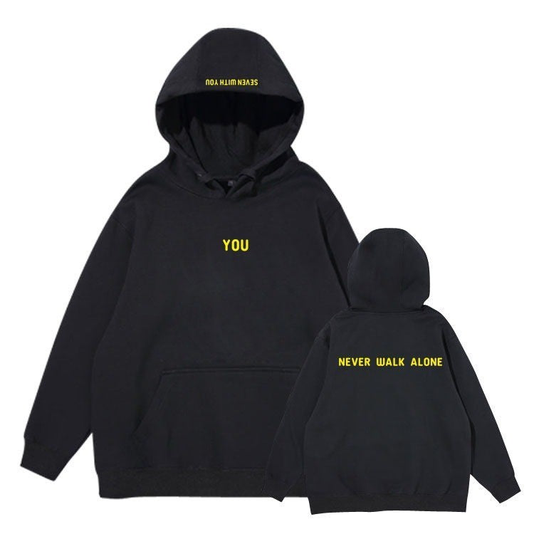 Printed Pullover Sweater Hoodie For Men