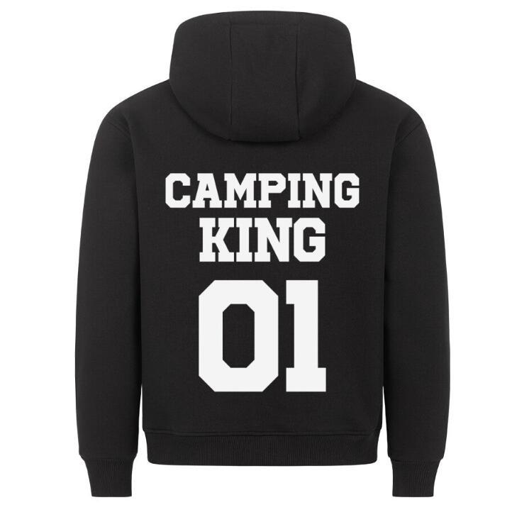 Loose Letter Print Camping King Autumn And Winter European And American Hoodie