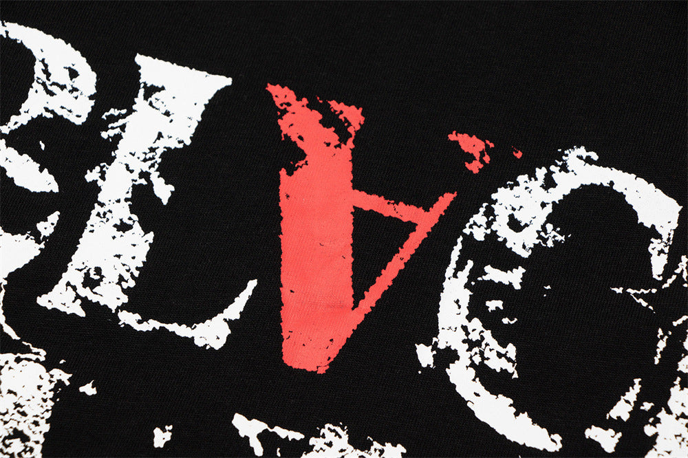 Fashion Letter Print Casual T-shirt Men