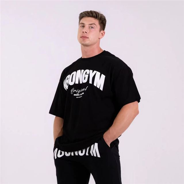 Loose Casual T-shirt Men Cotton Short Sve Shirt