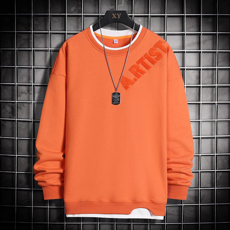 New Loose Couple Wear Trendy Long Sleeve T-Shirt Spring And Autumn Thin Top Clothes