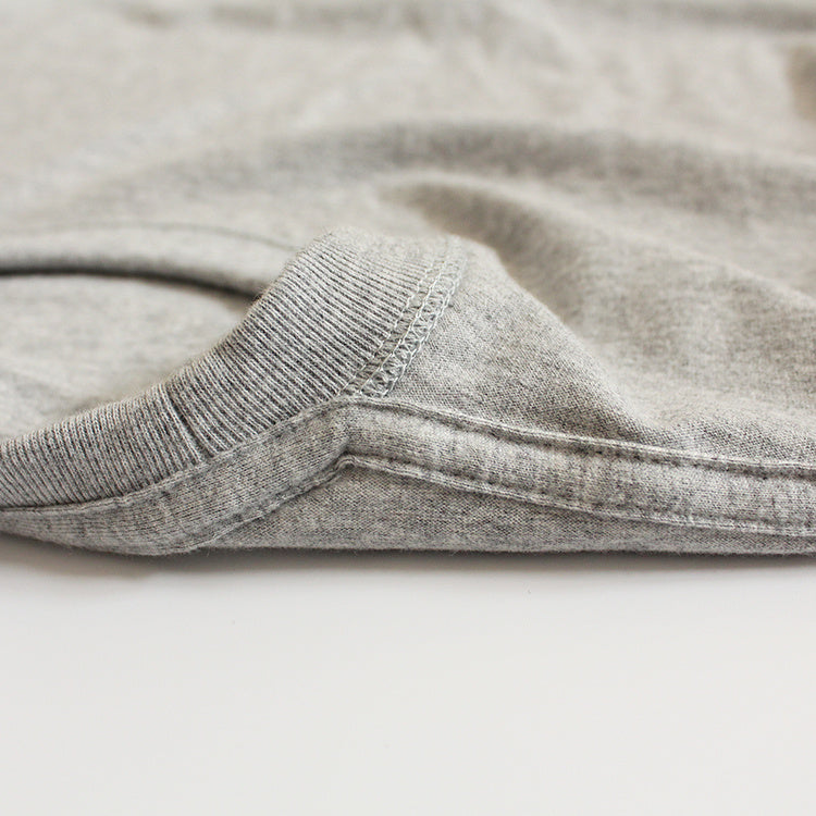 Summer Cotton Short Sleeve T-shirt Men