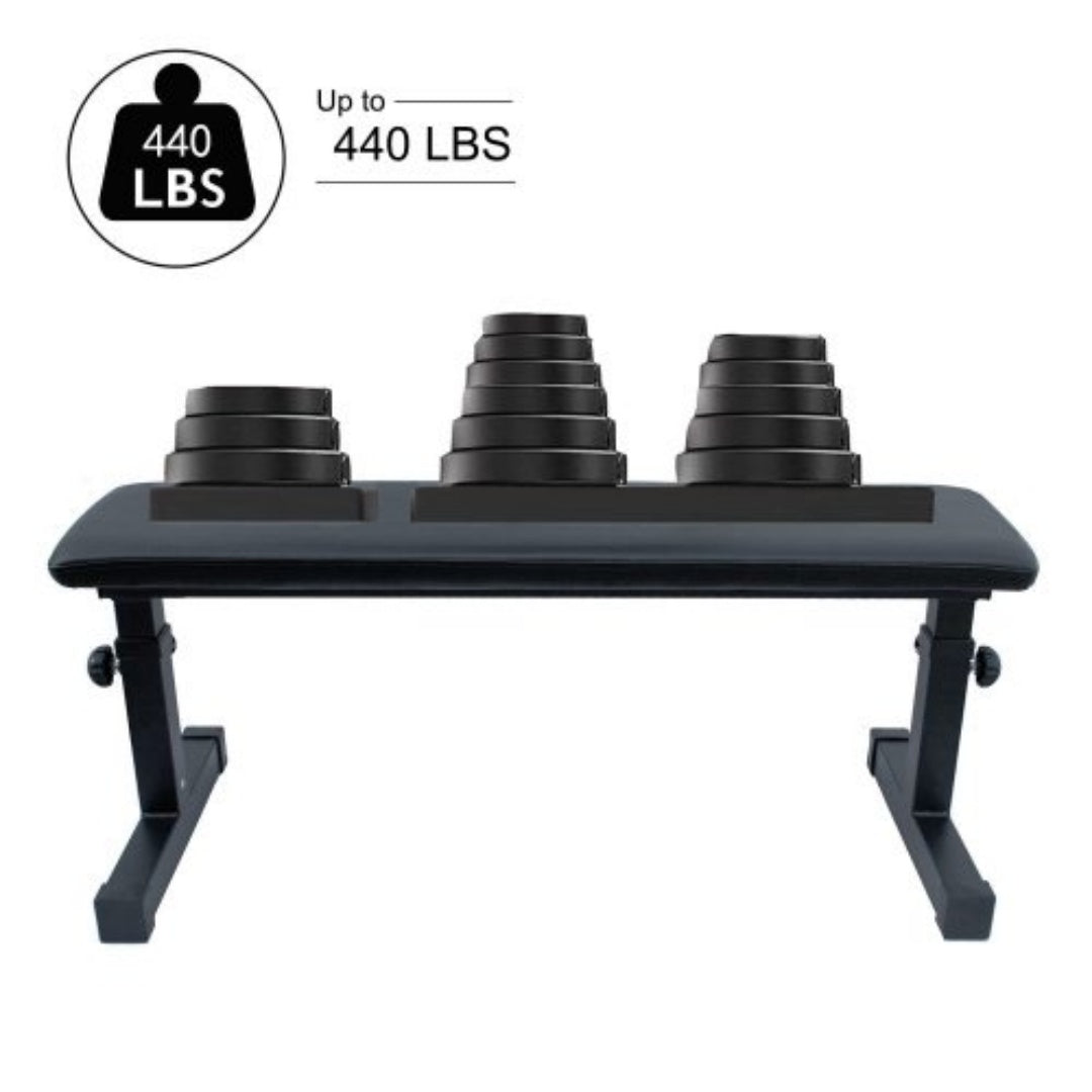 Home Comfort Design Flat Dumbbell Bench Strength Training Fitness Bench