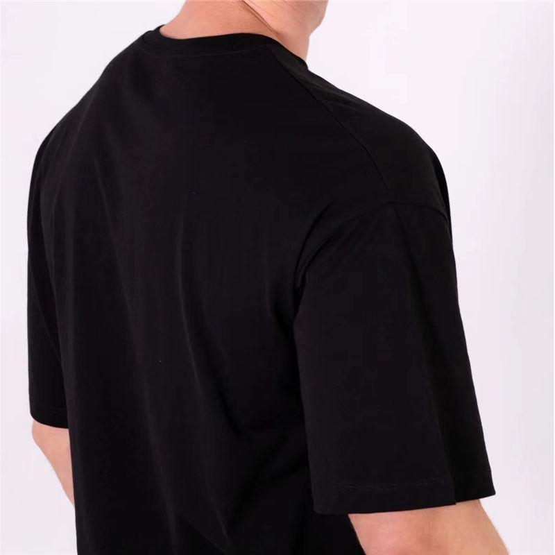 Loose Casual T-shirt Men Cotton Short Sve Shirt
