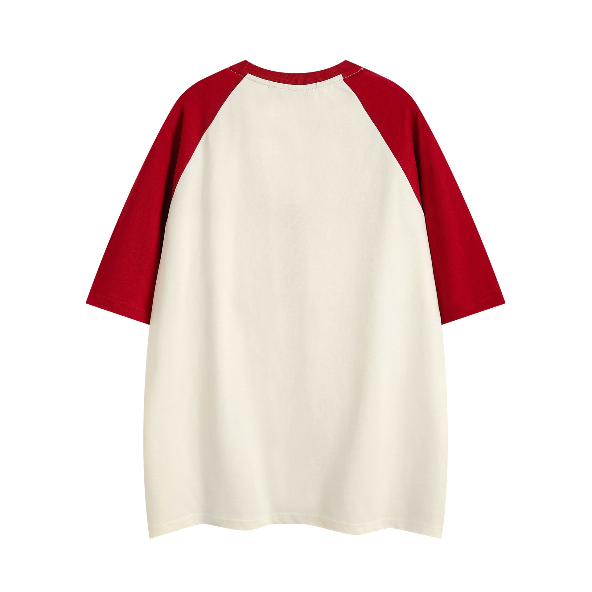 Fashion Loose Letter Short Sleeve T-shirt Men