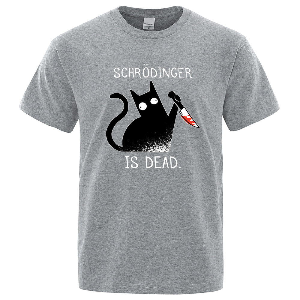 Black Cat Fashion Soft T-shirt Men