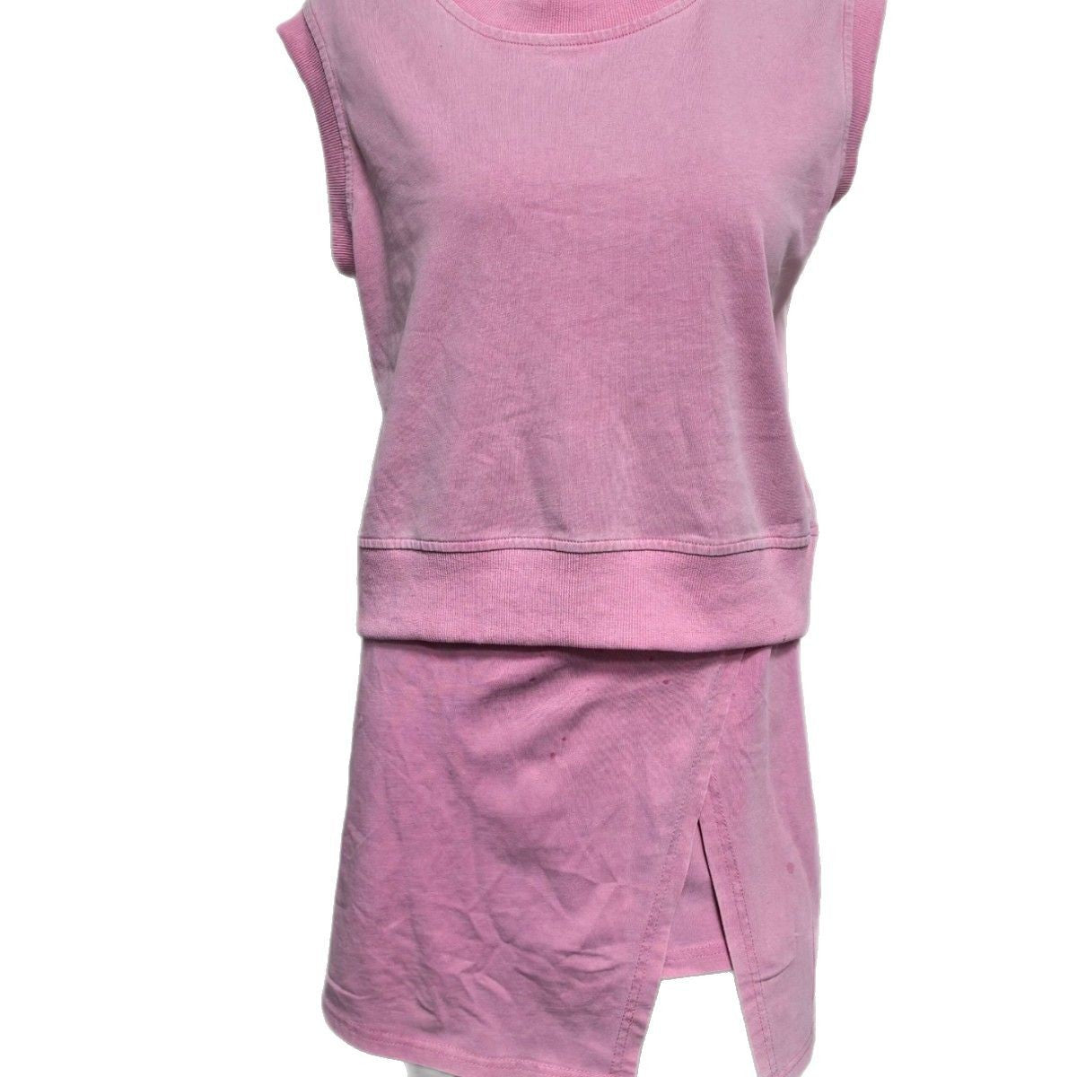 Solid Color Fashion Casual Set Women