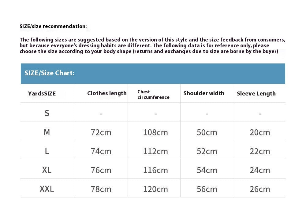 Fashion Cultural Landscape Cotton T-shirt Men